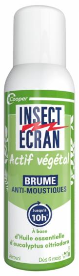 Brume anti-moustiques actif végétal Insect Ecran - aérosol de 100ml
