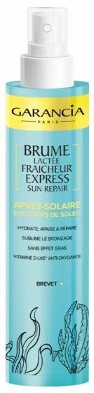 Brume lactée fraicheur express Sun Repair après-solaire Garancia - spray de 150 ml