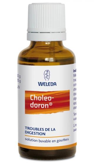Choleodoron solution buvable troubles de la digestion Weleda - flacon de 30 ml