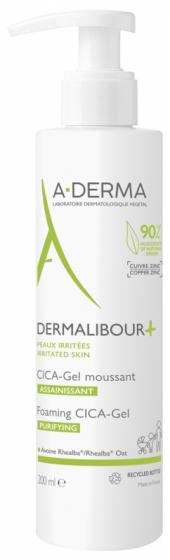 Dermalibour+ CICA - Gel moussant A-Derma - flacon-pompe de 200ml
