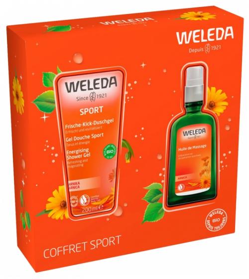 Coffret arnica sport Weleda - coffret de 2 produits