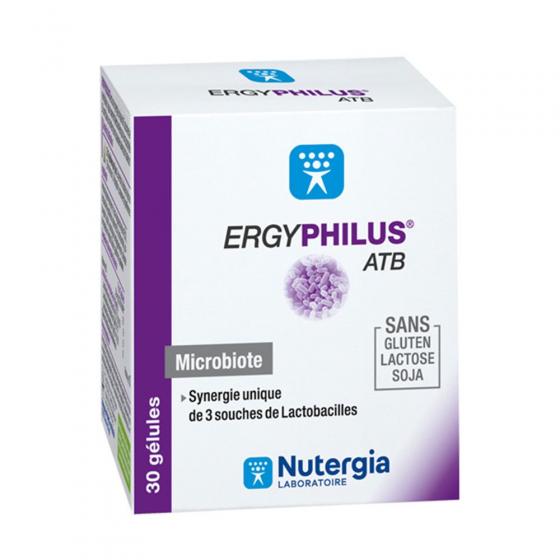 Complément alimentaire ergyphilus Nutergia - boite de 30 gélules