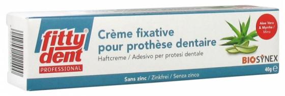 Crème fixative pour appareils dentaires Fittydent - tube de 40 g