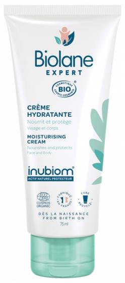 Crème hydratante bio Biolane Expert - tube de 75 ml