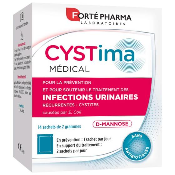 Cystima médical Forté Pharma - boîte de 14 sachets de 2g