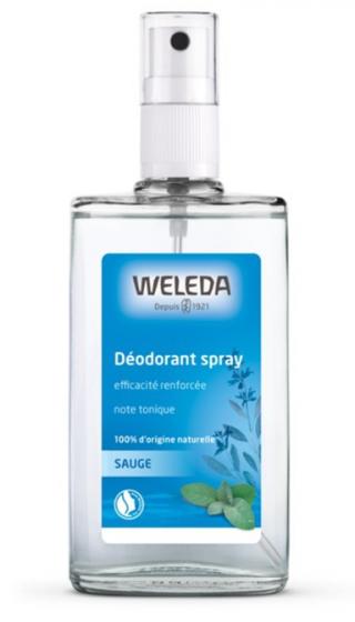 Déodorant à la sauge bio Weleda - spray de 100 ml