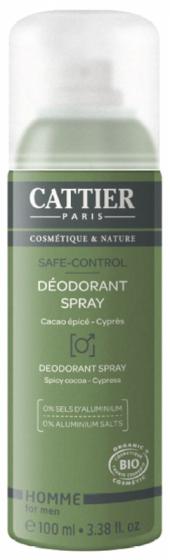 Déodorant spray Safe Control Bio Cattier - spray 100 ml