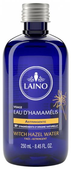 Eau d'hamamélis astringente Laino - flacon de 250 ml