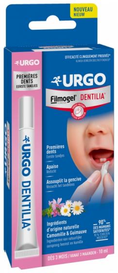 Filmogel dentilia premières dents dès 3 mois Urgo - tube de 10 ml