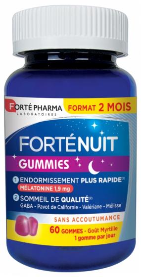 FortéNuit Forté Pharma - pot de 60 gummies