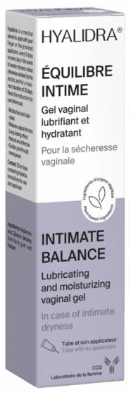 Hyalidra Gel vaginal lubrifiant et hydratant CCD - tube de 30 ml