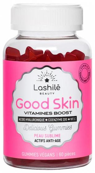 Good Skin vitamines boost peau sublime Lashilé Beauty - pot de 60 gummies
