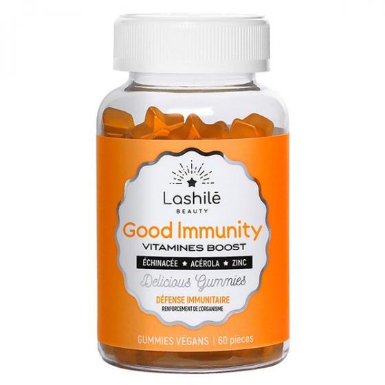 Good immunity vitamines boost Lashilé Beauty - pot de 60 gummies