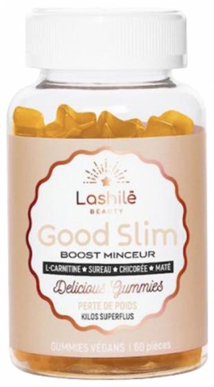 Good Slim boost minceur Lashilé Beauty - boîte de 60 gummies végans