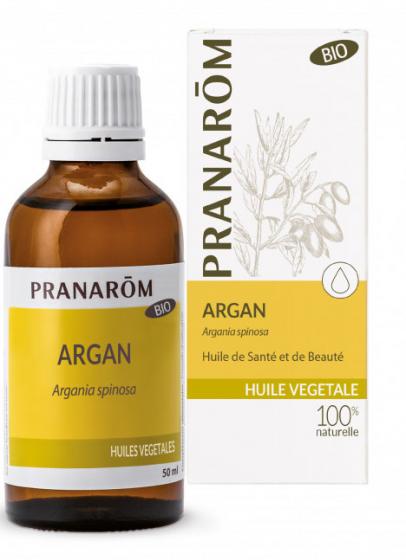Huile végétale BIO d'argan Pranarôm - flacon de 50 ml