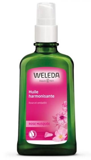Huile Harmonisante Rose Musquée Weleda - spray de 100 ml