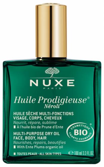 Huile Prodigieuse Néroli bio Nuxe - spray de 100 ml