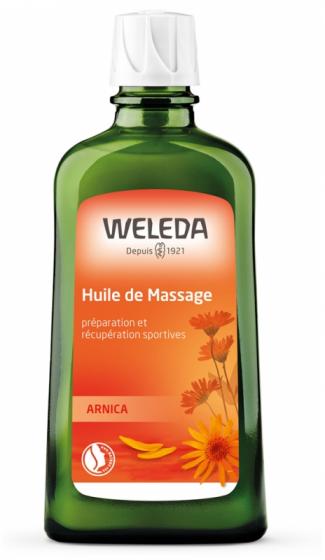 Huile de massage à l'Arnica Weleda - flacon de 200 ml