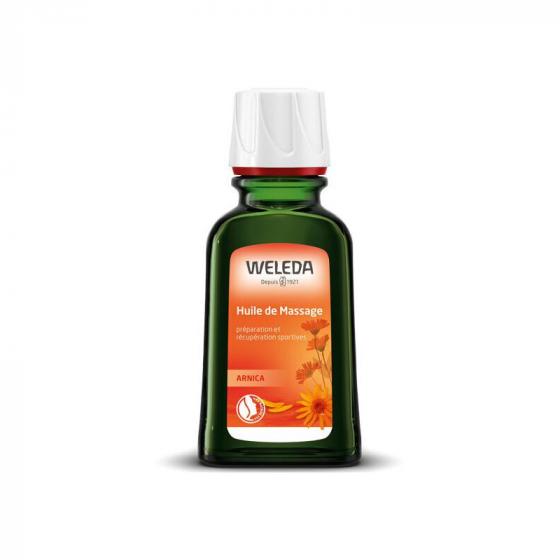 Huile de massage à l'Arnica Weleda - flacon de 50 ml