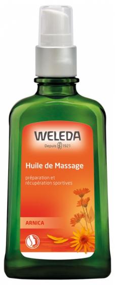 Huile de massage à l'Arnica Weleda - flacon-pompe de 100 ml