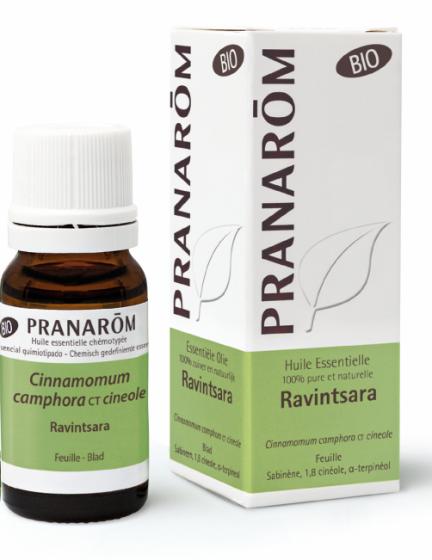 Huile essentielle de Ravintsara Bio Pranarôm - flacon de 10 ml
