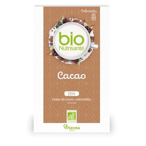 Infusion zen cacao bio Vitavea - boite de 20 sachets