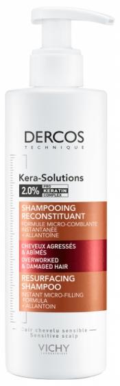 Kera-Solutions Shampooing reconstituant Vichy Dercos - flacon-pompe de 250 ml