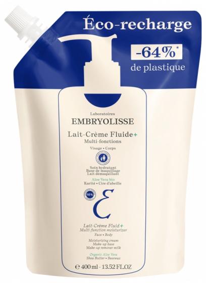 Lait-crème fluide+ Embryolisse - éco-recharge de 400 ml