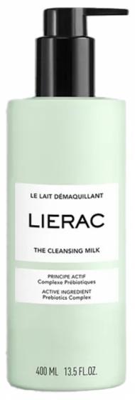 Le lait démaquillant Lierac - flacon-pompe de 400 ml