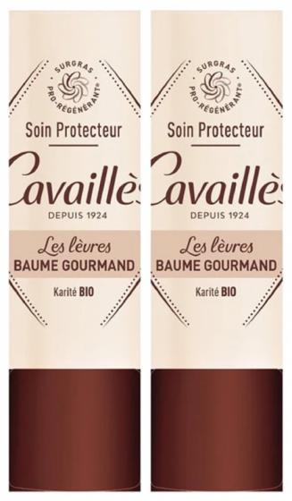 Les Lèvres Baume gourmand Rogé Cavaillès - lot de 2 sticks de 5,5 ml