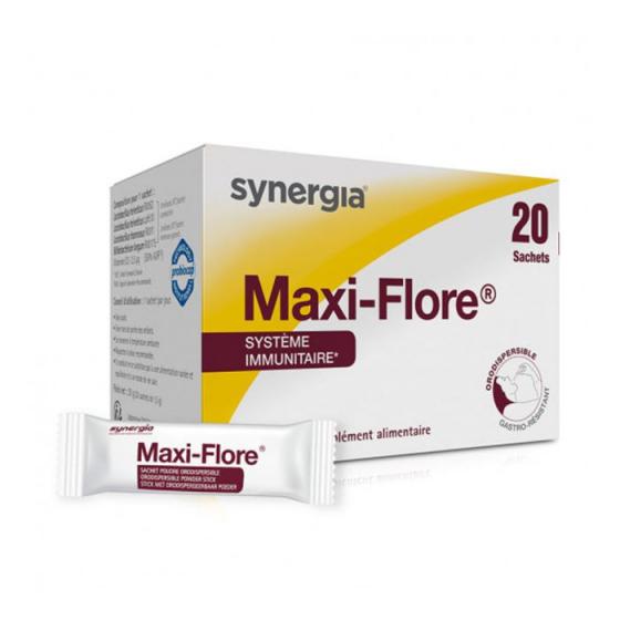 Maxi-flore système immunitaire Synergia - boîte de 20 sachets