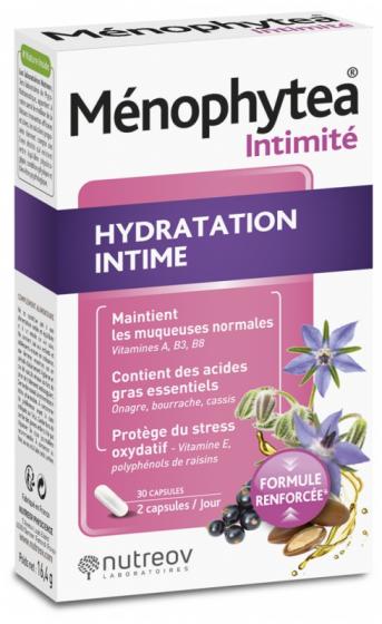 Ménophytea hydratation intime Nutreov - boîte de 30 capsules
