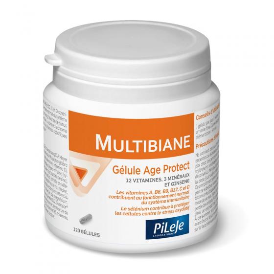 Multibiane age protect Pileje - boite de 120 gélules