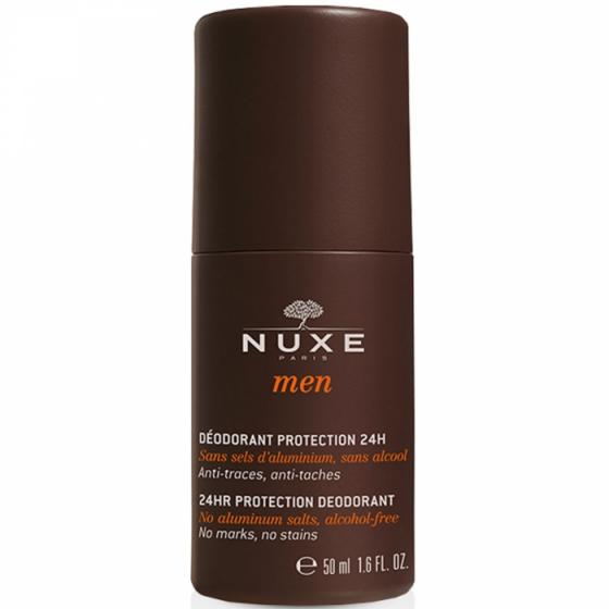 Déodorant protection 24h anti-traces, anti-taches Nuxe men - Roll-on de 50 ml