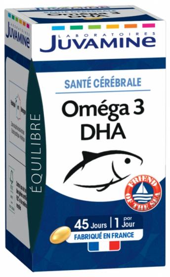 Omega 3 DHA Juvamine - boîte de 45 capsules