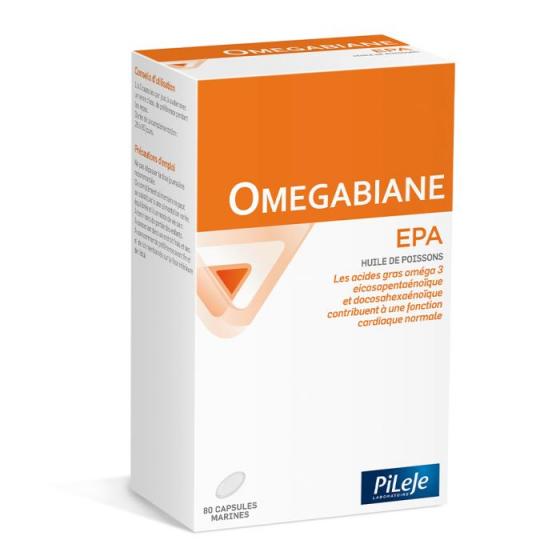 Omegabiane EPA Pileje - boîte de 80 capsules