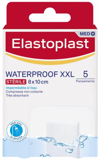 Pansement waterproof XXL stérile Elastoplast - boite de 5 pansements