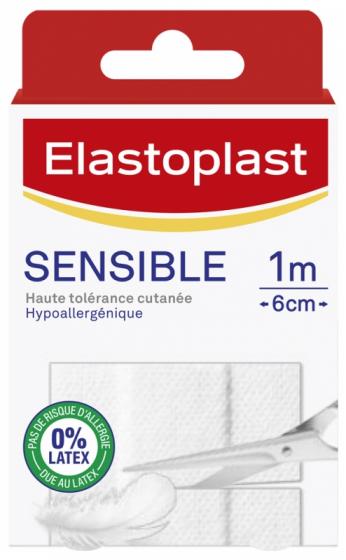 Pansement Sensible Elastoplast - bande de 1m x 6cm
