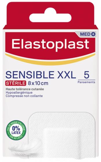Pansement sensible XXL stérile Elastoplast - boîte de 5 pansements
