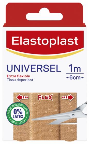 Pansements Flexible Elastoplast - bande de 1m x 6cm