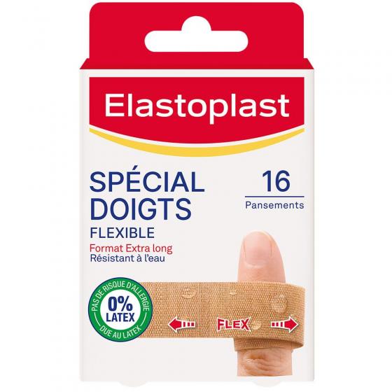 Pansements spécial doigts Elastoplast - boîte de 16 pansements