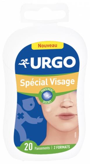 Pansements spécial visage Urgo - boîte de 20 pansements