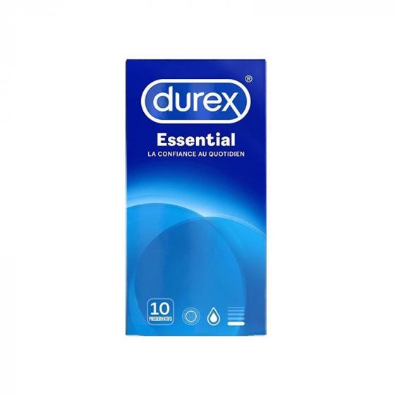 Préservatifs Essential Durex - boîte de 10 préservatifs