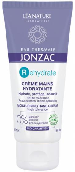 REhydrate Crème mains hydratante bio Eau de Jonzac - tube de 50 ml