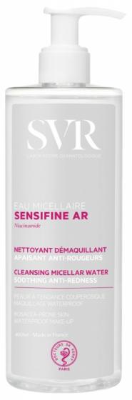 Sensifine AR eau micellaire peaux sensibles à rougeurs SVR - flacon de 400 ml