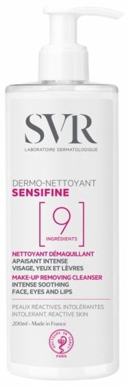 Sensifine dermo-nettoyant SVR - flacon-pompe de 400 ml