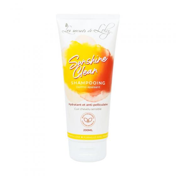 Shampooing dermo-apaisant Sunshine Clean Les Secrets de Loly - tube de 200ml