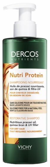 Shampooing nourissant Nutri Protein Vichy Nutrients - flacon-pompe de 250 ml