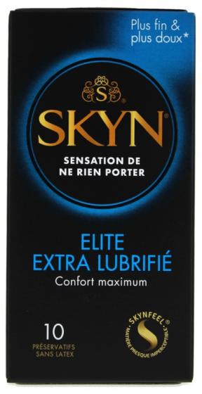 Skyn Extra Lubrifié Préservatifs sans latex Manix - boîte de 10 préservatifs