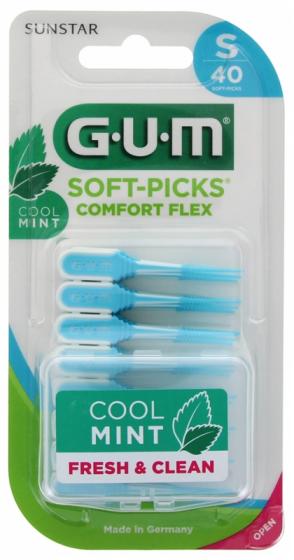 Soft-Picks Comfort flex Cool mint small GUM - 40 unités